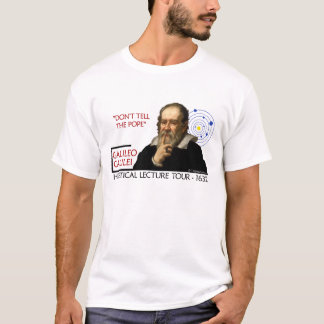Häretische Vortragsreihe Galileo (das Licht der T-Shirt