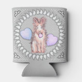 Harey Rabbit Heart Dosenkühler (Rückseite)
