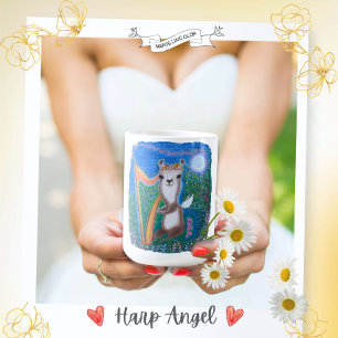 Harf Mond Engel Kaffeetasse