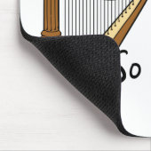 Harfe auf ihr mousepad (Ecke)