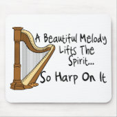 Harfe auf ihr mousepad (Vorne)