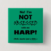 Harfe Button (Vorderseite)