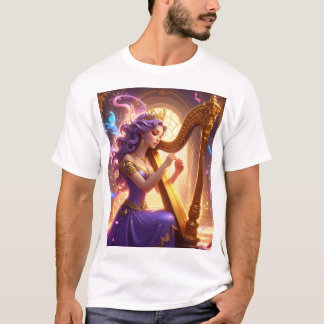 Harfe der verzauberten Königin T-Shirt