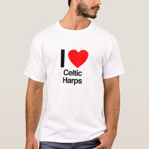 Harfe in der Liebe T-Shirt