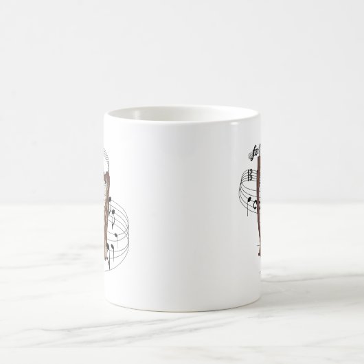 Harfe Kaffeetasse (Mittel)