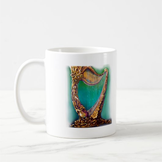 Harfe Kaffeetasse (Links)