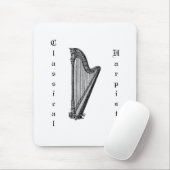 Harfe Mousepad (Mit Mouse)