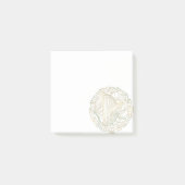 Harfe Post-it Klebezettel (Vorderseite)