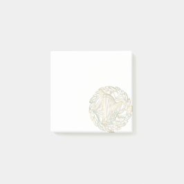 Harfe Post-it Klebezettel