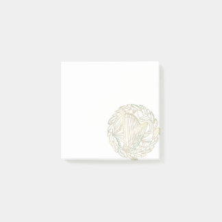 Harfe Post-it Klebezettel