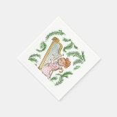 Harfe Serviette (Ecke)