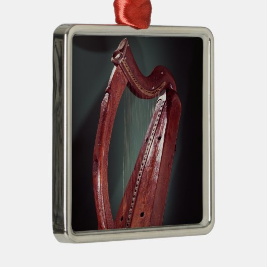 Harfe Silbernes Ornament (Rechts)