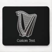 Harfe-Symbol Mousepad (Vorne)