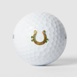 Harfe und Shamrocks Golfball
