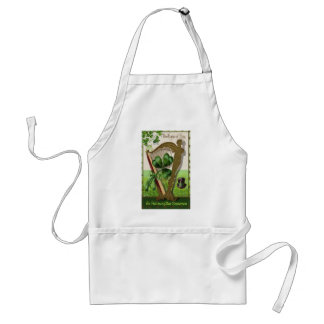 Harfe von Erin Vintage St. Patrick's Day Schürze