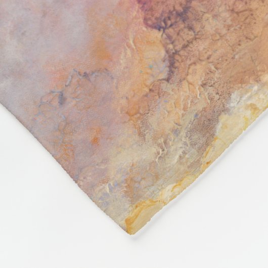 Harfen-Engels-FleeceThrow Fleecedecke (Ecke)