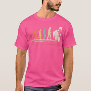 Harfen-Evolution Lustiger Harfenspieler Harfenist T-Shirt