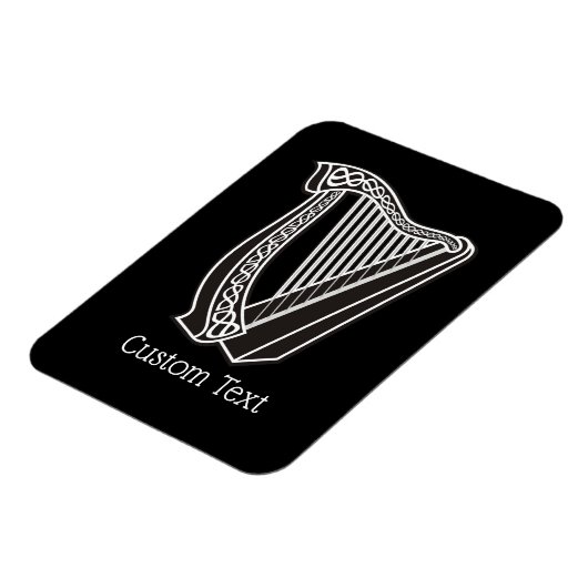 Harfen-Ikone Magnet (Linke Seite)