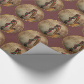 Harfen-Packpapier Geschenkpapier (Ecke)