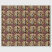 Harfen-Packpapier Geschenkpapier (Flach)