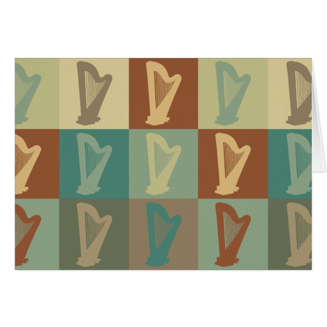 Harfen-Pop-Kunst (Vorderseite (Horizontal))