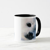 Harfen-Siegelwelpe 2 Tasse (VorderseiteRechts)
