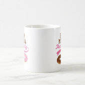 Harfen-Spieler-lustiges Geschenk Kaffeetasse (Mittel)