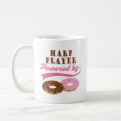 Harfen-Spieler-lustiges Geschenk Kaffeetasse (Links)