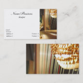 Harfen-Visitenkarte Visitenkarte (Vorne/Hinten)