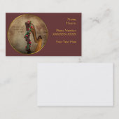 Harfen-Visitenkarte Visitenkarte (Vorne/Hinten)