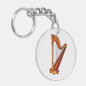 Harfengraphik pedal.png schlüsselanhänger (Vorderseite links)