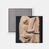 Harfenspieler, 1830-1600 vor Christus Magnet (Vorderseite/Rückseite)