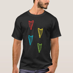 Harfenspieler für Harp Orchestra Musical Harpist 2 T-Shirt