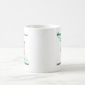 Harfeshenanigans-Tasse Kaffeetasse (Mittel)