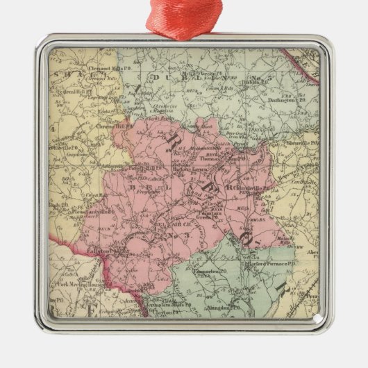 Harford Silbernes Ornament (Vorne)