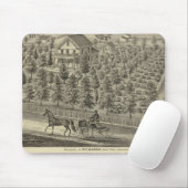 Hargis, Cheney Residenzen Mousepad (Mit Mouse)