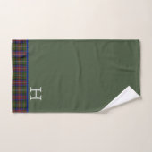 Hargis Tartan Mit Monogramm Bath Towel Set (Handtuch)