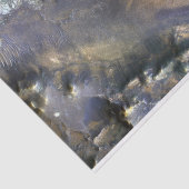 Hargraves Krater auf Mars Seidenpapier (Ausschnitt)