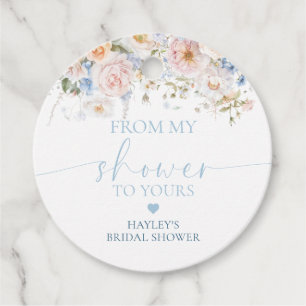 Hargrove blaue Blüte von meiner Dusche zu deiner S Geschenkanhänger