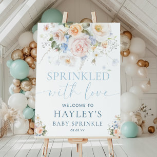 Hargrove Blue Baby Sprinkle Begrüßungszeichen Poster