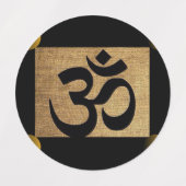 Hari Om Etiketten (Design 2)