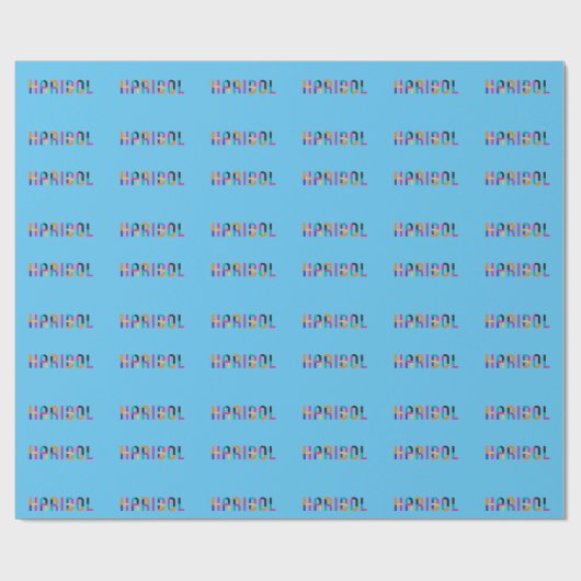 Haribol Nitai Gaur Geschenkpapier (Flach)