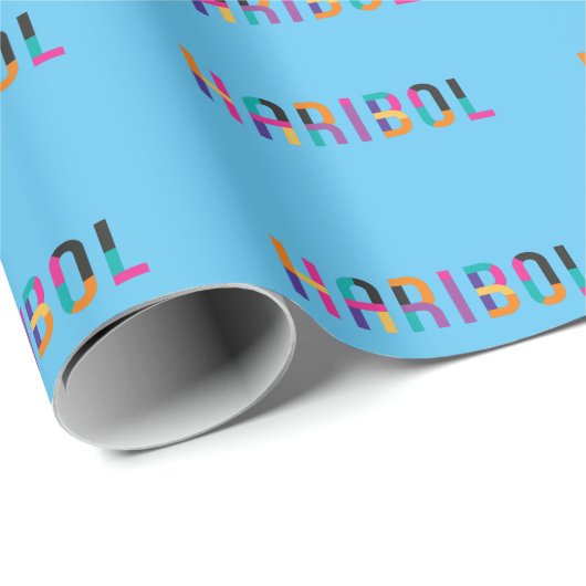  Haribol Nitai Gaur            Geschenkpapier (Rolleneckpunkt)