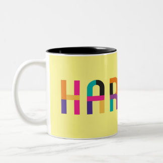 Haribol Nitai Gaur Zweifarbige Tasse