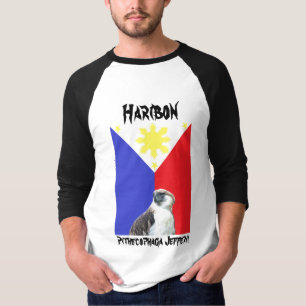 Haribon grundlegender 3/4 HülseRaglan T-Shirt