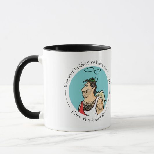 Hark, die Hairy-Angel-Tasse Tasse (Links)