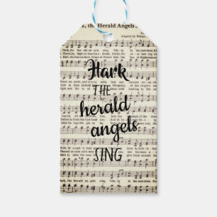 Hark, die Herald Angels Sing Geschenkanhänger
