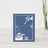 Hark! Die Herald Angels Sing Weihnachtskarte Karte (Vorderseite)