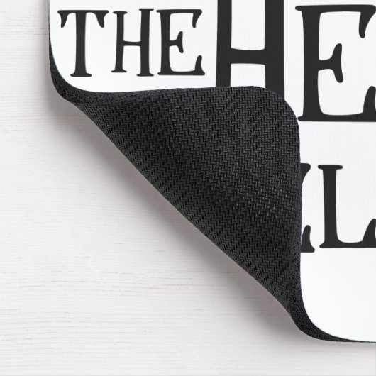 Hark the Herald Angel Sing Mousepad (Ecke)