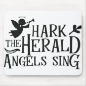 Hark the Herald Angel Sing Mousepad (Vorne)